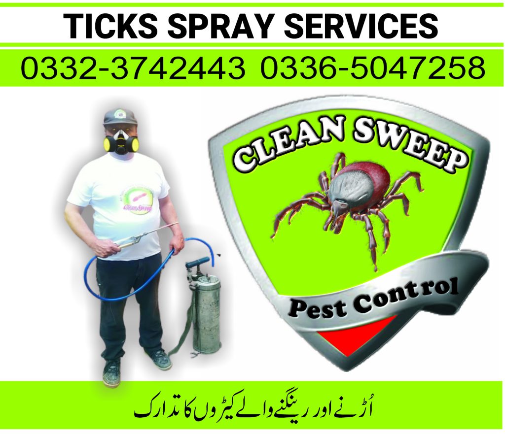 Ticks spray service Islamabad