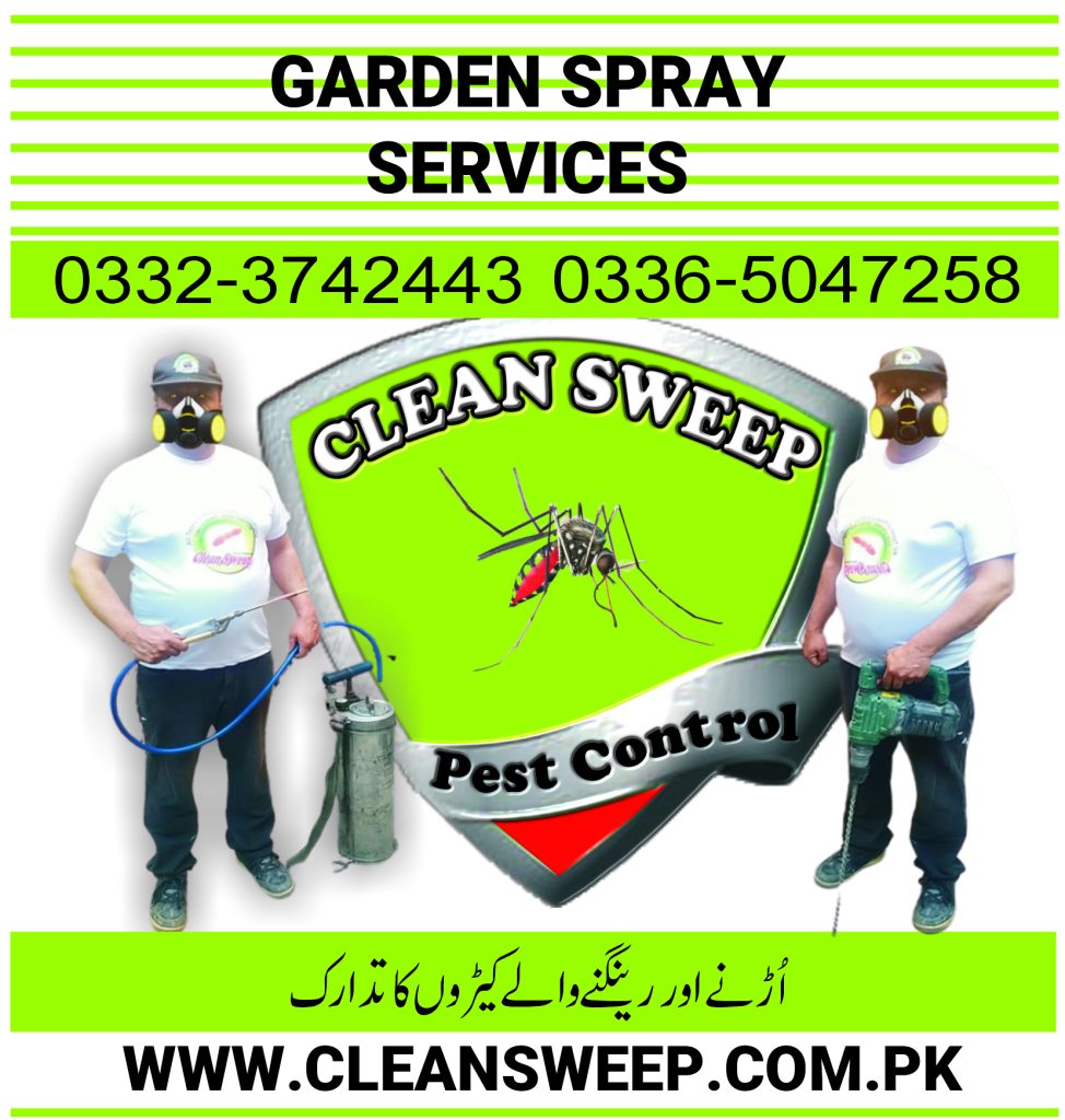Garden spray service Islamabad