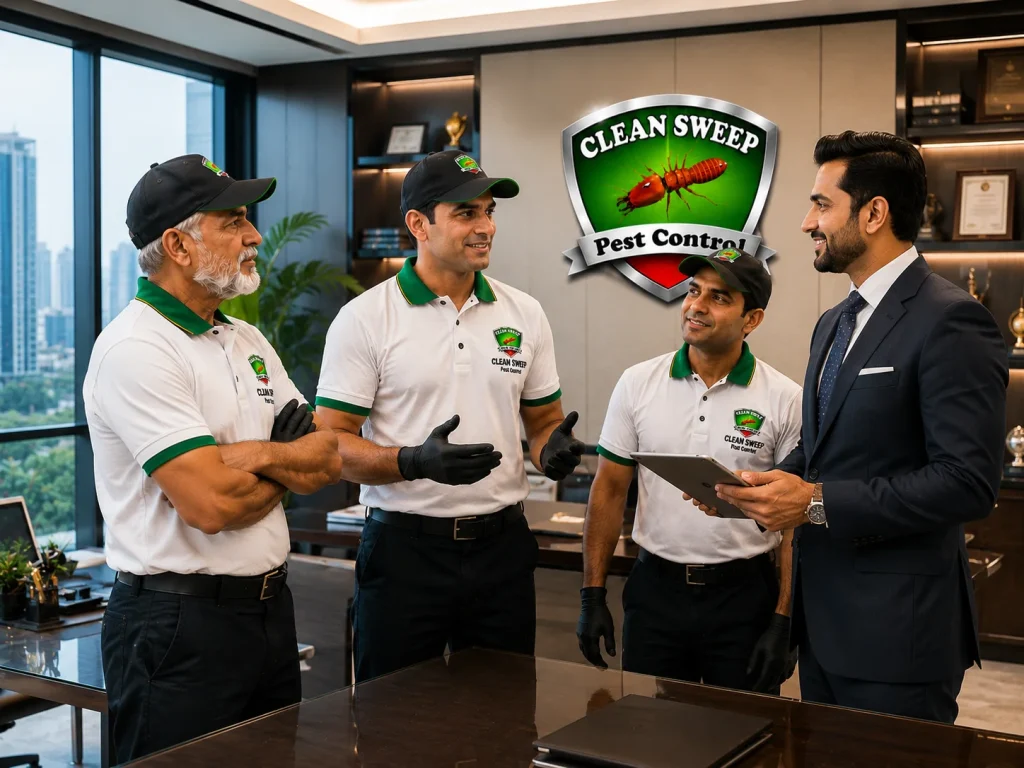 Professional pest control service in DHA Islamabad by Clean Sweep Pest Control