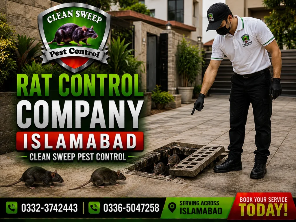 Professional Rat Control Service Islamabad for homes offices warehouses restaurants and commercial properties