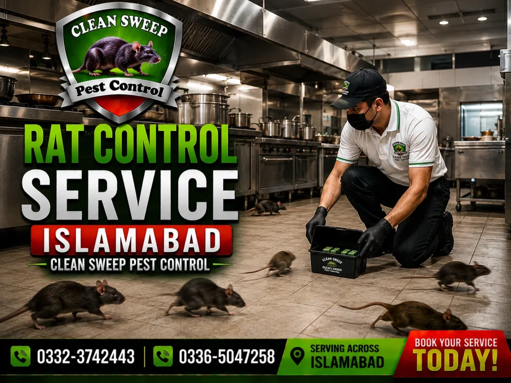 Professional Rat Control Services Islamabad for homes offices warehouses restaurants and commercial properties