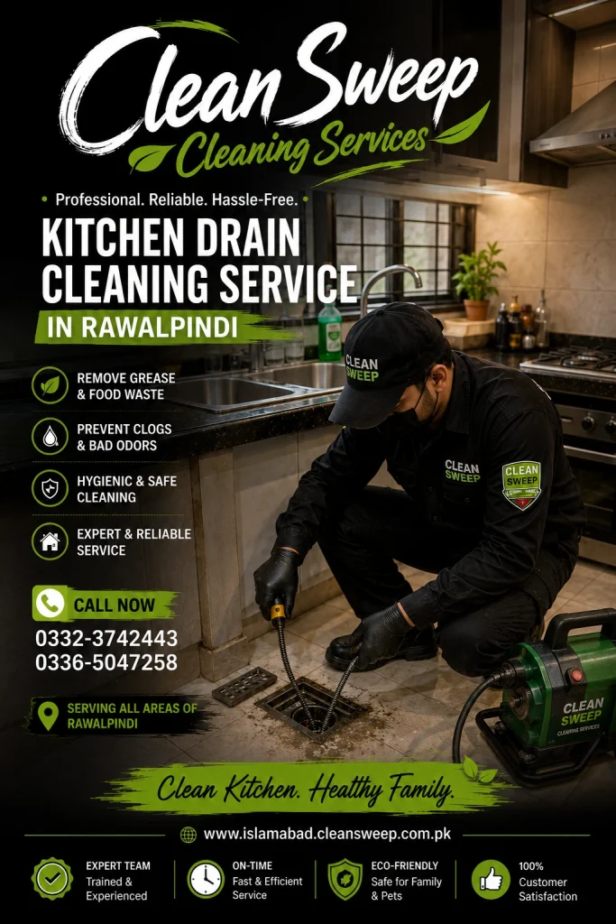 Professional Drain Opening, Gutter Safai, and Nali Safai Services in Rawalpindi