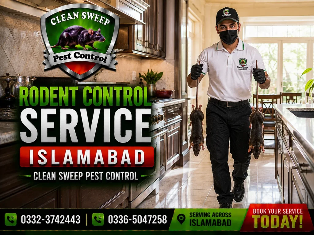 Professional Rodent Control Services Islamabad for rat control mouse control and rodent removal in homes and businesses