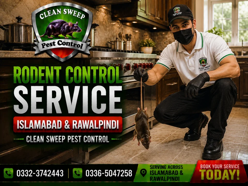 Professional Rodent Control Service Islamabad and Rawalpindi for residential and commercial properties