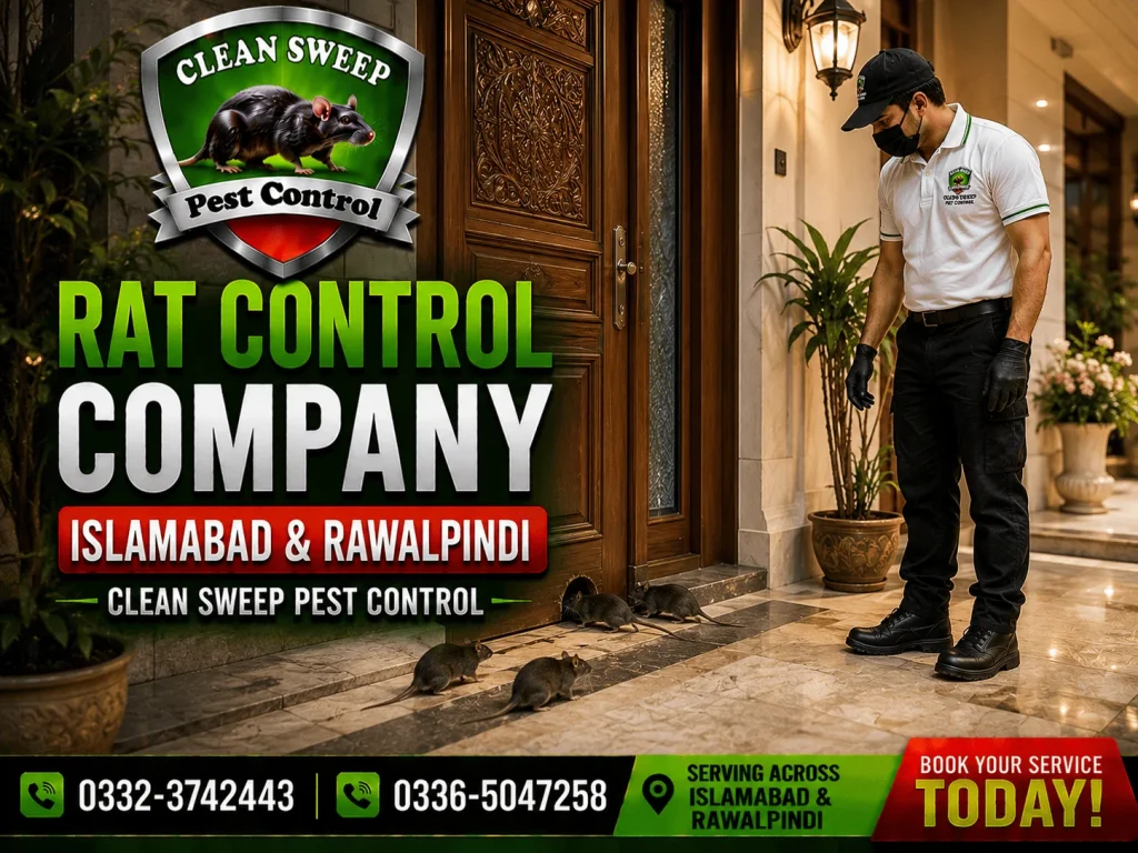Expert Rat Treatment Service in Khayaban-e-Kashmir G-15 Islamabad